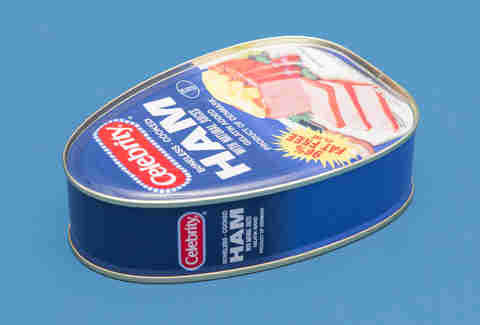 canned cured ham