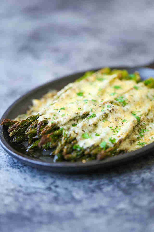 asparagus gratin