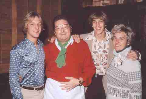 Lou Malnati and family