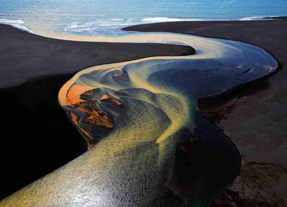 River Delta Iceland National Geographic