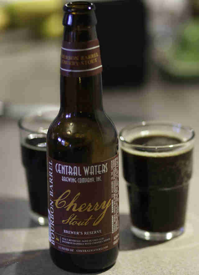 Central Waters Bourbon Barrel-aged Cherry Stout