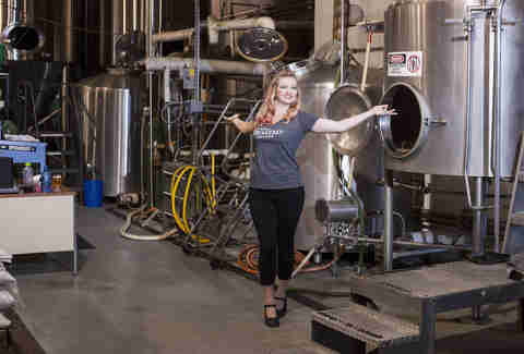 Cat Wiest, Seabright Brewery Brewer