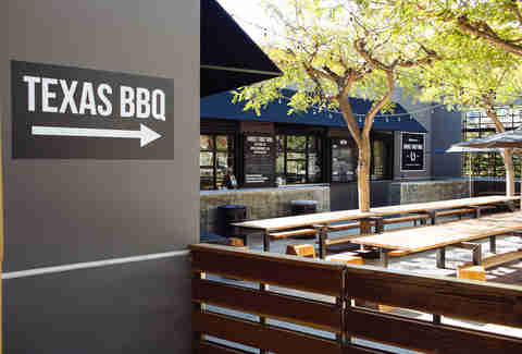 Patio at Horse Thief BBQ