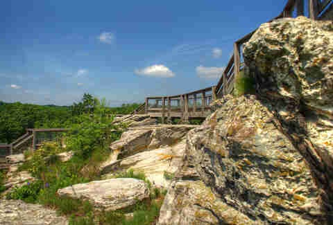 Castle Rock State Park Illinois