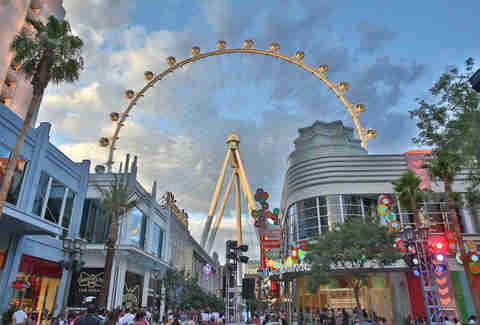 High roller Ferris wheel Las Vegas