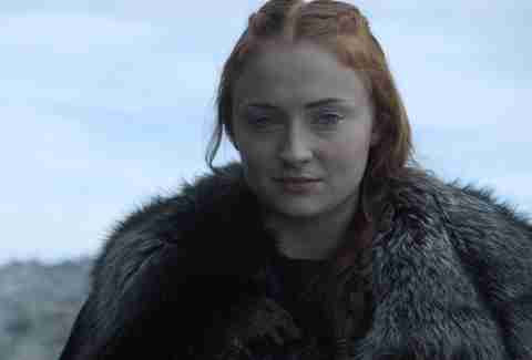 sansa at the battle of the bastards in game of thrones