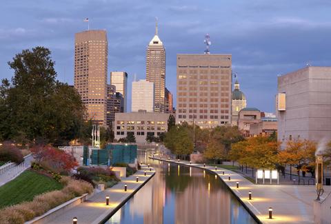 downtown Indianapolis