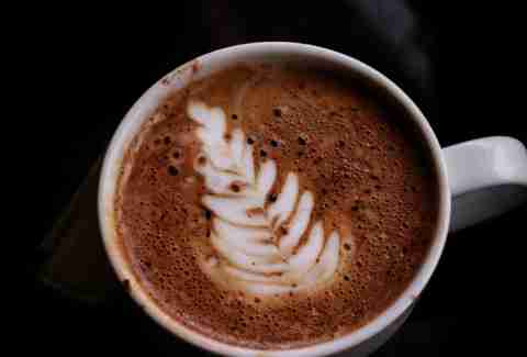 Mocha from the Alleycat Cafe