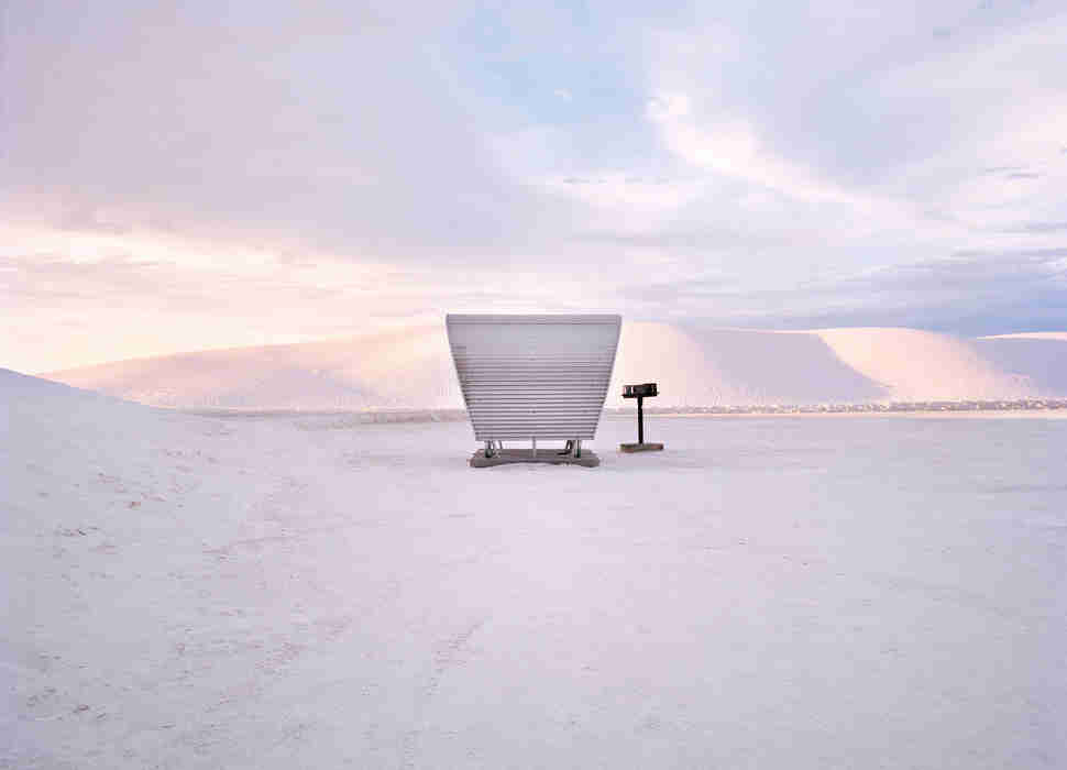 White Sands Naitonal Monument Rest Stop