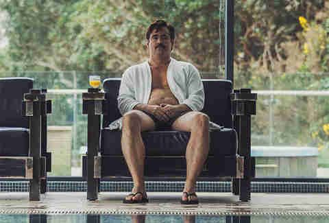 colin farrell the lobster belly