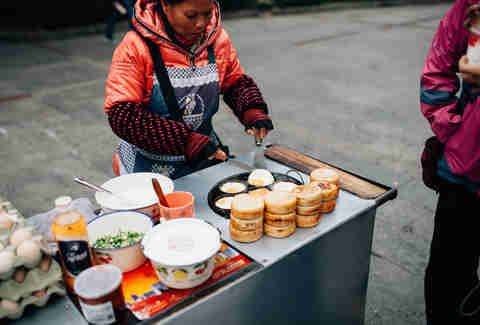 Eating local food in your 20s