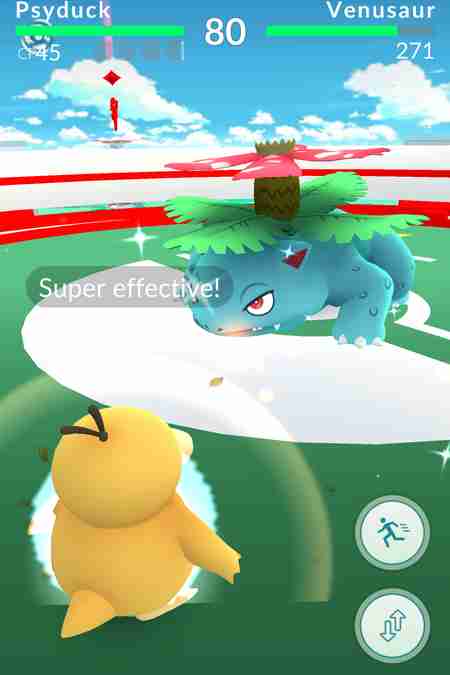 Pokemon Go Gym Battle