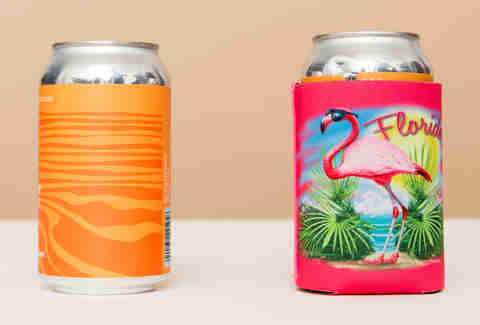 regular can koozie test