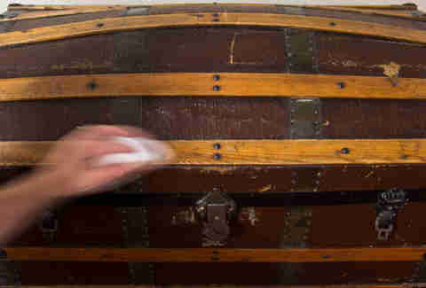You can wax your wood