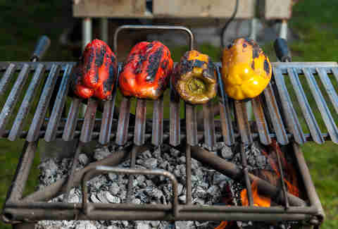 Grilled Bell Peppers