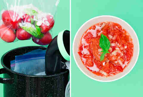 red sauce sous vide