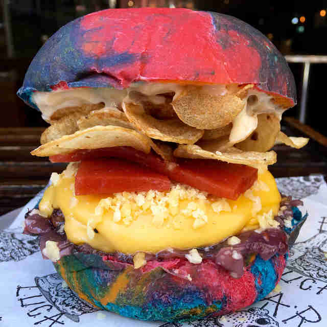 Willy Wonka burger