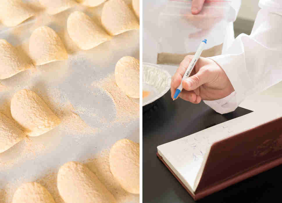 The Pringles Test Lab