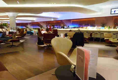 Virgin lounge Heathrow