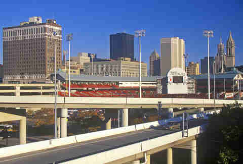 Buffalo skyline, NY