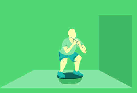 BOSU squats
