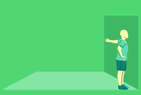 Wall Assisted Arm Stretch