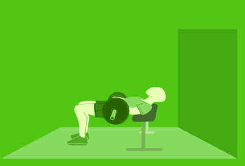 weighted hip thrusters