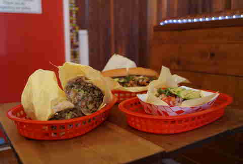 taco, burrito, torta