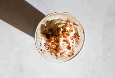 Starbucks caramel brulee latte