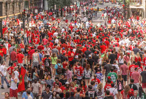 chicago crowd