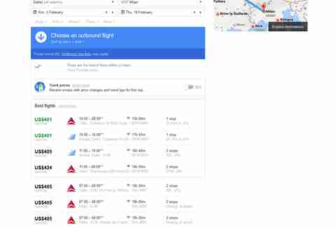 Cheap flights for Valentine's Day