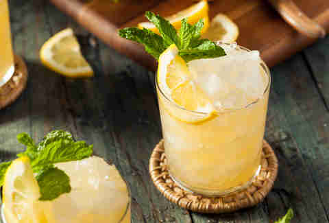Muddled fruit cocktail