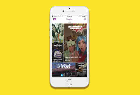 Snapchat live stories
