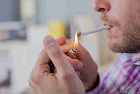 smoking weed