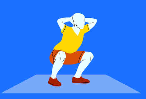 prisoner squat