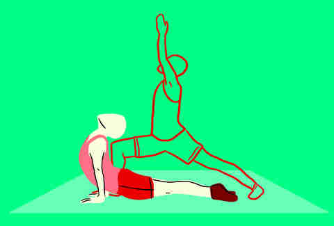 sun salutation B