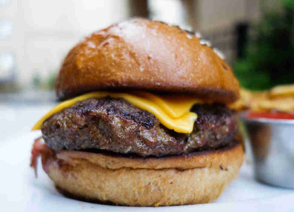 Meat and Potatoes Plain Jane Burger