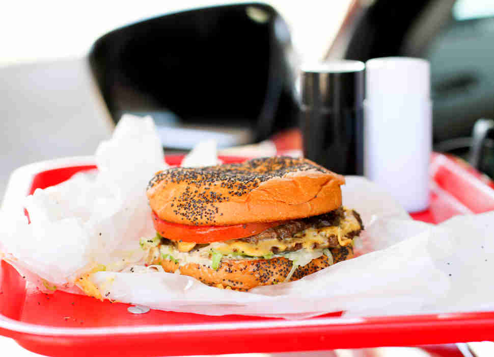 Keller's Drive-In Cheeseburger