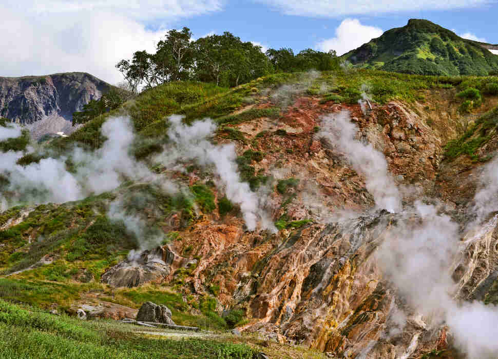Russia, Kamchatka, Valley of Geysers