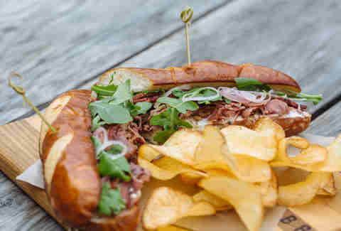 blind butcher duck sandwich