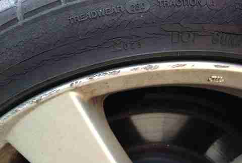 Eroding tire