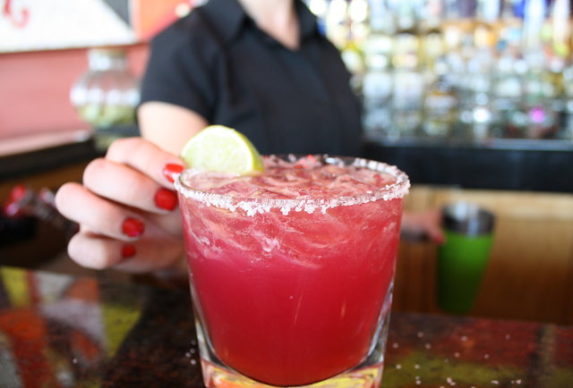 The Prickly Pear Margarita at Tamayo