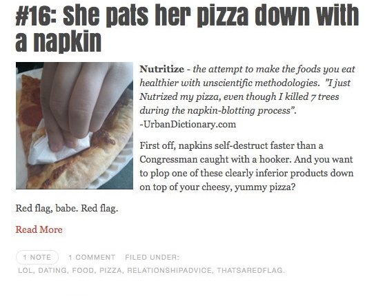 100 Red Flags