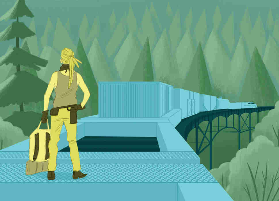 Hobo tips for riding the rails