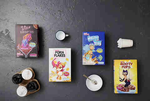 cereal motel porn flakes