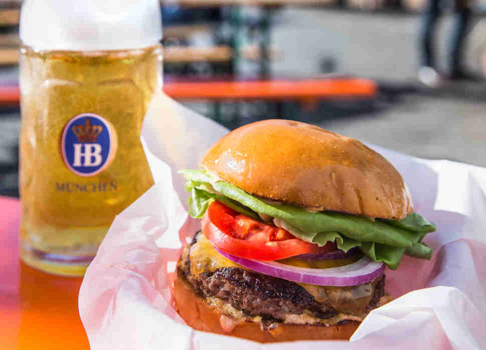 biergarten burger