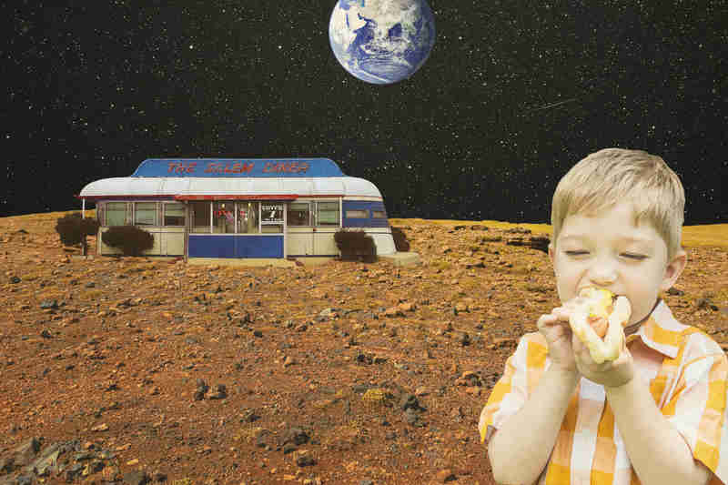 comfort food in space