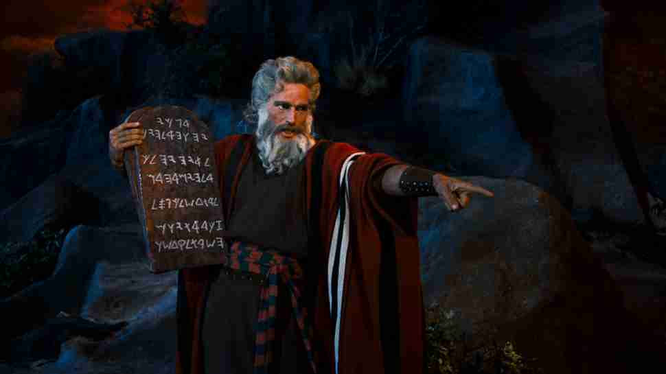 the commandment tablets