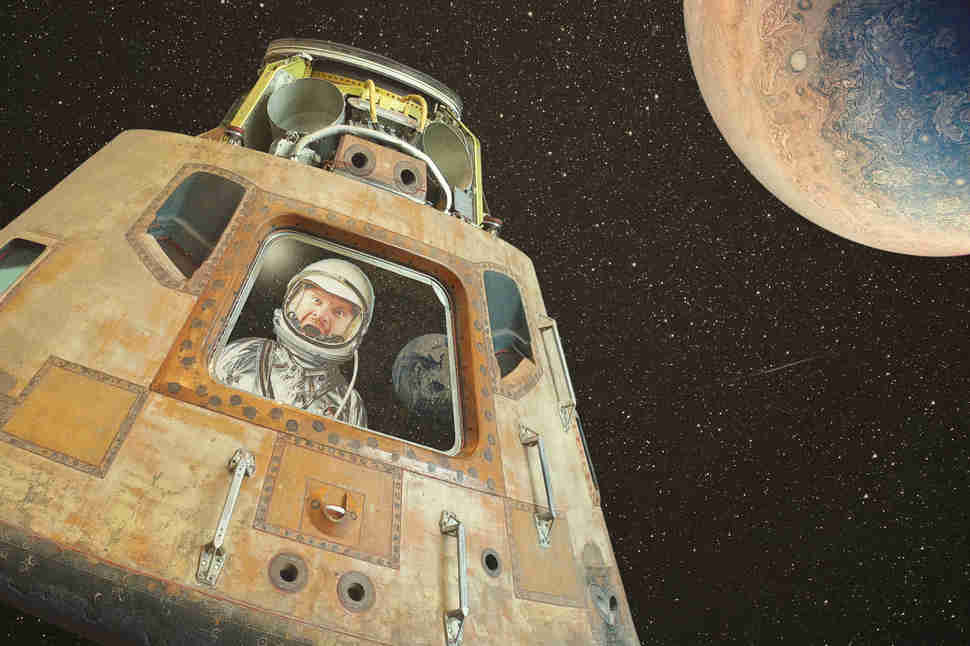 comfort food in space