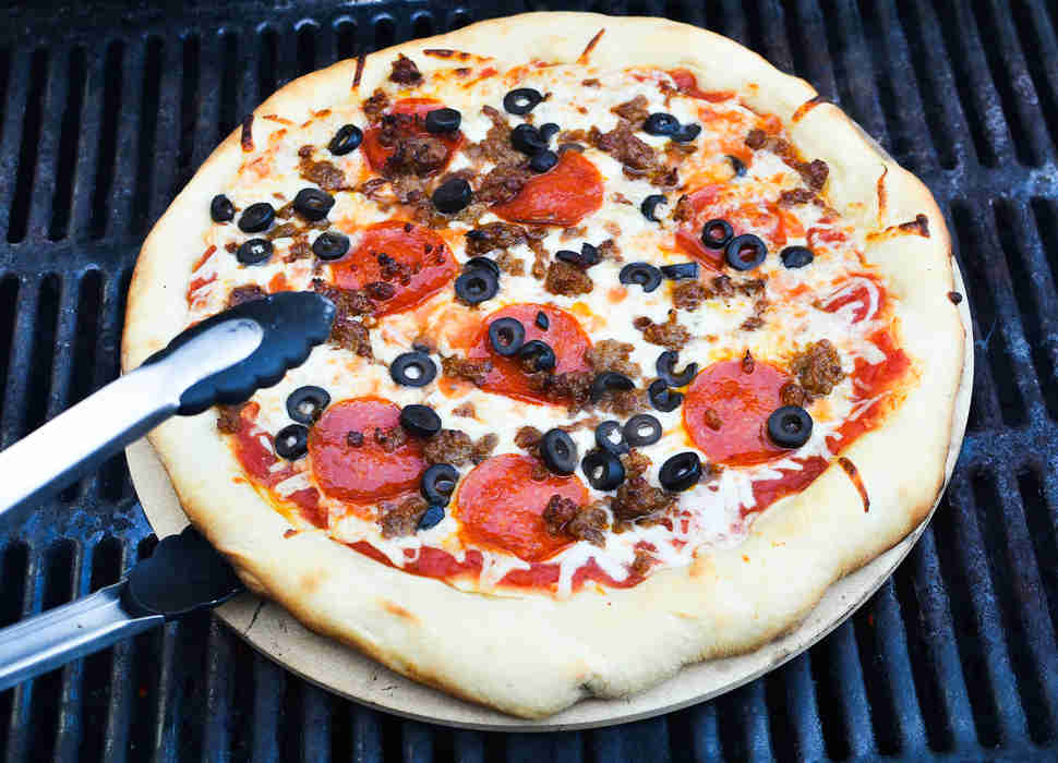 Grilled Pizza